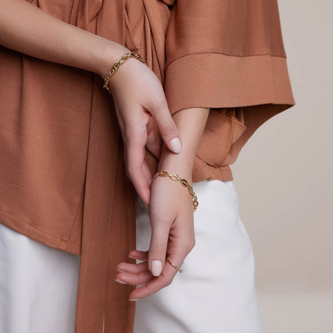 Złota bransoleta BZC6576